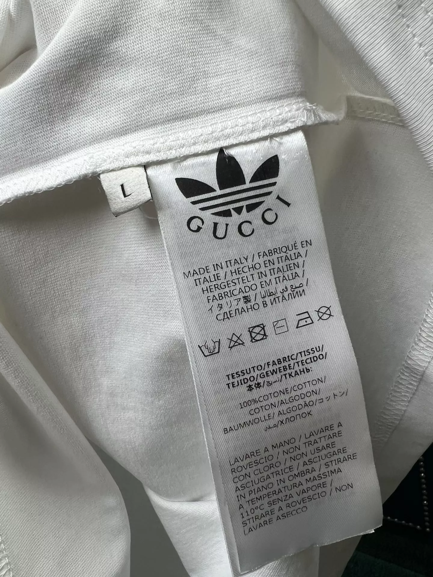 GUCCI adidas Tシャツ 限定 smk-koperasi.sch.id