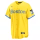 Men's Boston Red Sox Nike Gold/Light Blue 2021 City Connect Replica Jersey - uafactory