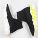 Balenciaga Speed Sneaker Black Yellow Letter - uafactory