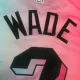Dwyane Wade #3 2020/21 Swingman Jersey Blue&Pink - City Edition - uafactory