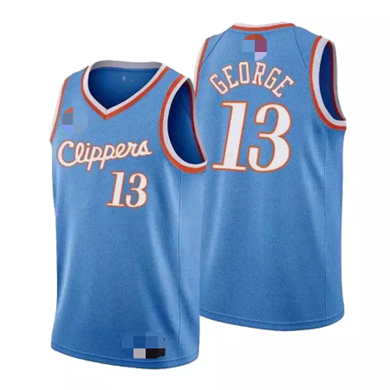 Los Angeles Clippers Paul George #13 2021 Swingman Jersey Blue - City Edition - uafactory