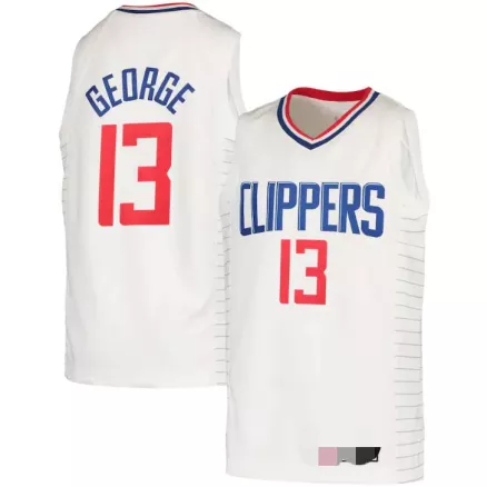 Los Angeles Clippers George #13 2019/20 Swingman Jersey White - Association Edition - uafactory