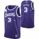Los Angeles Lakers Anthony Davis #3 2021/22 Swingman Jersey Purple - City Edition - uafactory