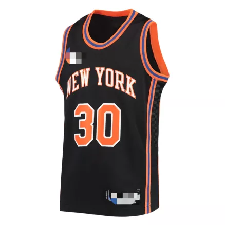 New York Knicks Julius Randle #30 2021/22 Swingman Jersey Black - City Edition - uafactory