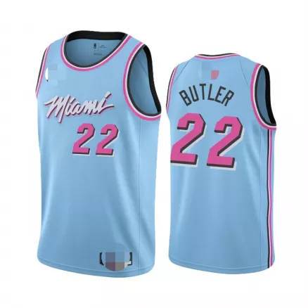Miami Heat Jimmy Butler #22 2019/20 Swingman Jersey Blue - City Edition - uafactory
