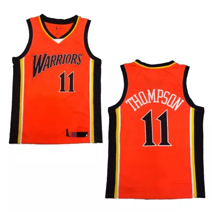 Golden State Warriors Thompson #11 2009/10 Swingman Jersey Orange - uafactory
