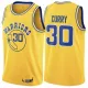 Golden State Warriors Stephen Curry #30 Swingman Jersey Yellow - Classic Edition - uafactory