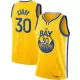 Golden State Warriors Curry #30 2020/21 Swingman Jersey Gold - Statement Edition - uafactory