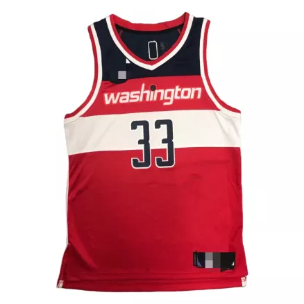 Washington Wizards Kyle Kuzma #33 2021/22 Swingman Jersey Red - Association Edition - uafactory