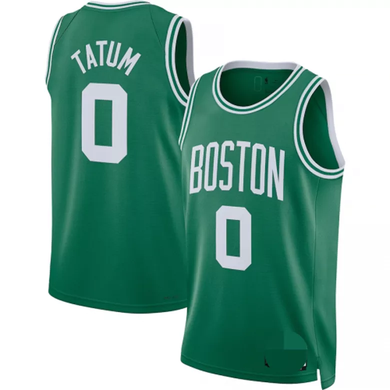 Boston Celtics Jayson Tatum #0 2021 Swingman Jersey Green - Association Edition - uafactory