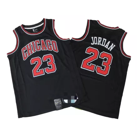Chicago Bulls Jordan #23 Swingman Jersey Black - uafactory