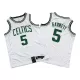 Boston Celtics Garnett #5 Swingman Jersey White - Association Edition - uafactory