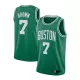 Boston Celtics Brown #7 2020/21 Swingman Jersey Green - Association Edition - uafactory