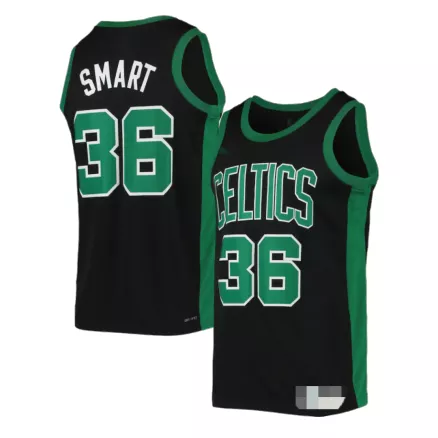 Boston Celtics Marcus Smart #36 2020/21 Swingman Jersey Black&Green - Statement Edition - uafactory