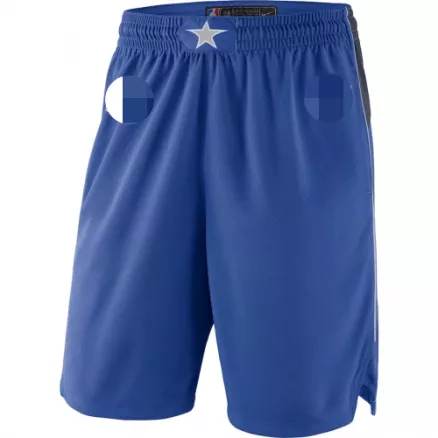 Dallas Mavericks 2019/20 NBA Shorts Blue For Man - uafactory