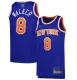 New York Knicks Kemba Walker #8 22/23 Swingman Jersey Blue - Association Edition - uafactory