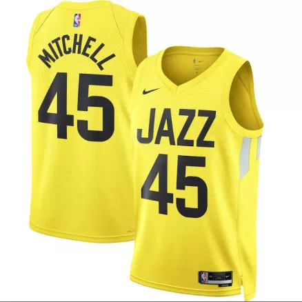 Utah Jazz Donovan Mitchell #45 22/23 Swingman Jersey Gold - Association Edition - uafactory
