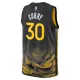 Golden State Warriors Stephen Curry #30 2022/23 Swingman Jersey Black - City Edition - uafactory