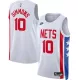 Brooklyn Nets Ben Simmons #10 22/23 Swingman Jersey White - Classic Edition - uafactory
