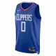 Los Angeles Clippers Russell Westbrook #0 2022/23 Swingman Jersey Royal - Association Edition - uafactory