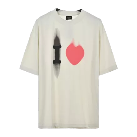 Balenciaga Love Graffiti T-Shirt - uafactory