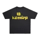 Balenciaga New Yellow Tape Bandage Printed Short-Sleeved T-Shirt 2023 - uafactory