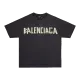 Balenciaga New Yellow Tape Bandage Printed Short-Sleeved T-Shirt 2023 - uafactory