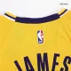 Los Angeles Lakers LeBron James #6 2022/23 Swingman Jersey Gold - Association Edition - uafactory